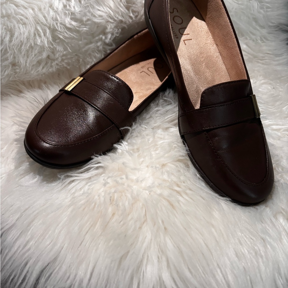 Naturalizer Soul Women's Brown Loafers